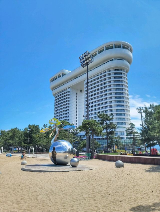 날씨 좋은날엔 강릉 경포해변🏖하세요!