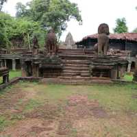 Banteay Same temple View in Rainy season