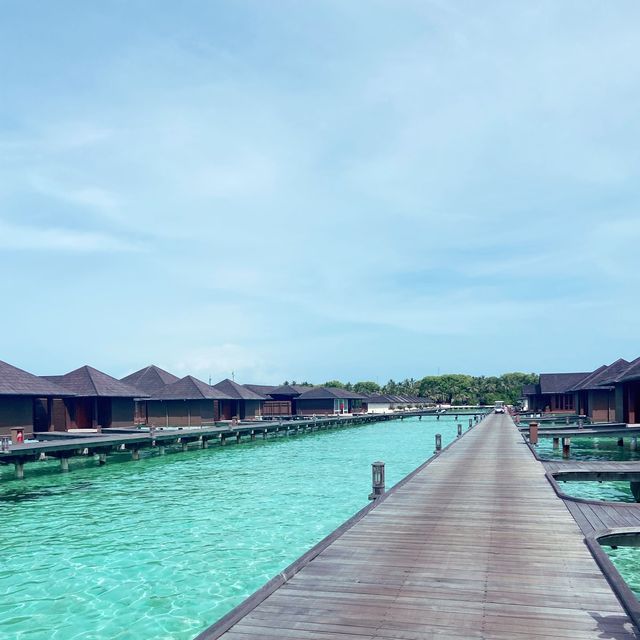 Paradise resort in Maldives 