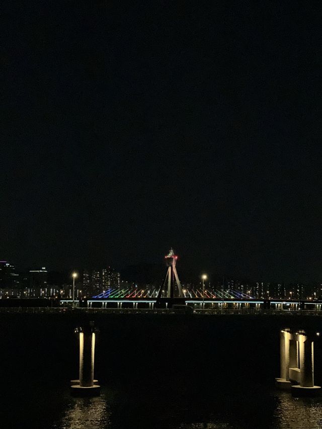 사람 없는 한적한 광나루 한강공원 💚
