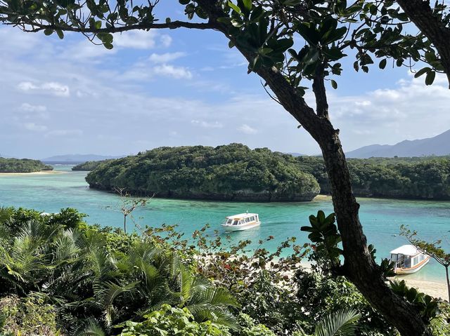 美しきキラキラ川平湾。