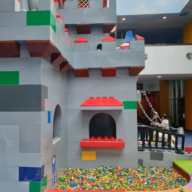 Legoland Lobby overload with legos! 