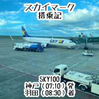 スカイマーク搭乗記【神戸→羽田】