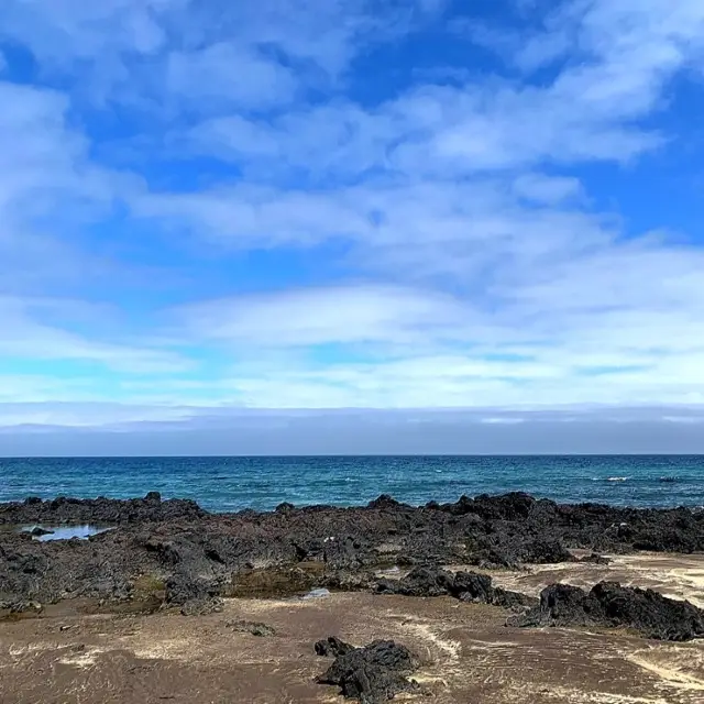 제주 검은모래해변 “삼양검은모래해변”🖤🩵