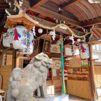 大阪駅近！お初天神境内末社の水天宮・金刀比羅宮