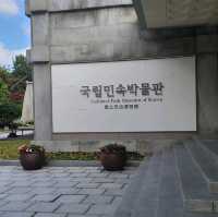 Learning Korean culture @Folk Museum