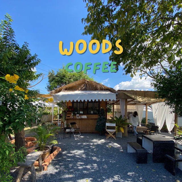 ร้านกาแฟในสวนสุดชิล WOODS Coffee