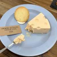 アニメにでてくるチーズケーキ🧀
