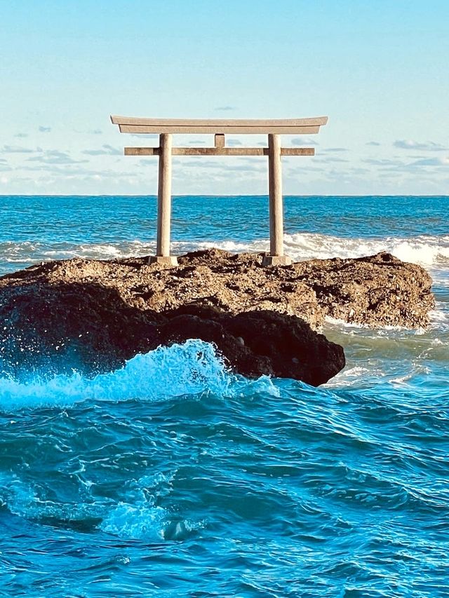 【大洗磯前神社/茨城県】神の降臨地・神磯の鳥居