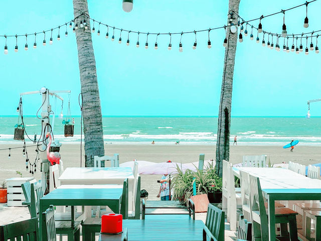ร้านอาหารซีฟู้ด เขาตะเกียบ วิวทะเลแบบเต็มตา