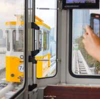 Haeundae Sky Capsule รถไฟปุ๊กปิ๊กแห่งเมืองปูซาน