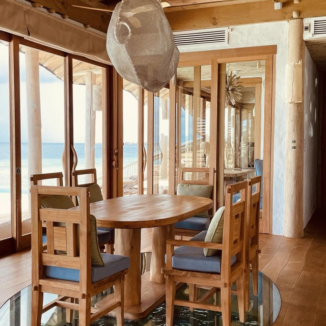 The sustainable luxury resort of Maldives 