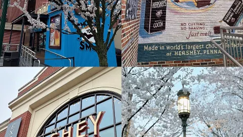 【펜실베이니아, 미국】Hershey Chocolate Town: 초콜릿 월드, 휴식과 엔터테인먼트 — traveler post in 허시