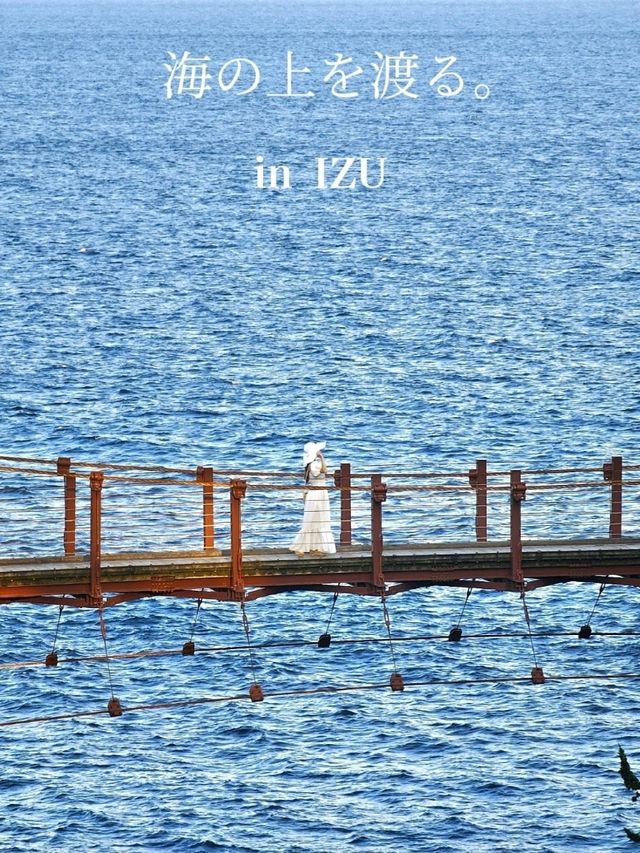 【静岡県/断崖絶壁を架ける橋】海の上を渡れる危険？！な場所が静岡にあった！