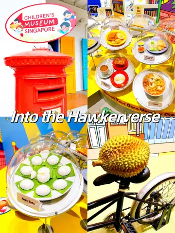 Children Experiencing Hawkers at Children’s Museum Singapore