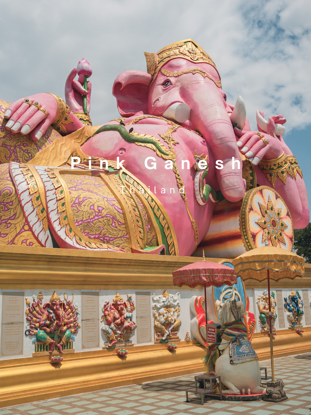 願いが3倍速で叶う!🐘🌟タイのピンクガネーシャに行ってきた 願いが3倍速で叶う!🐘🌟タイのピンクガネーシャに行ってきた