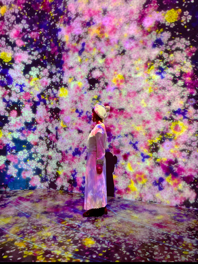 進化したチームラボ☺️✨デジタルアートの世界へ✨麻布台ヒルズ✨