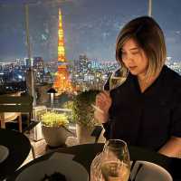 東京虎之門艾迪遜飯店 - 頂樓無限暢飲香檳，浪漫東京鐵塔夜景