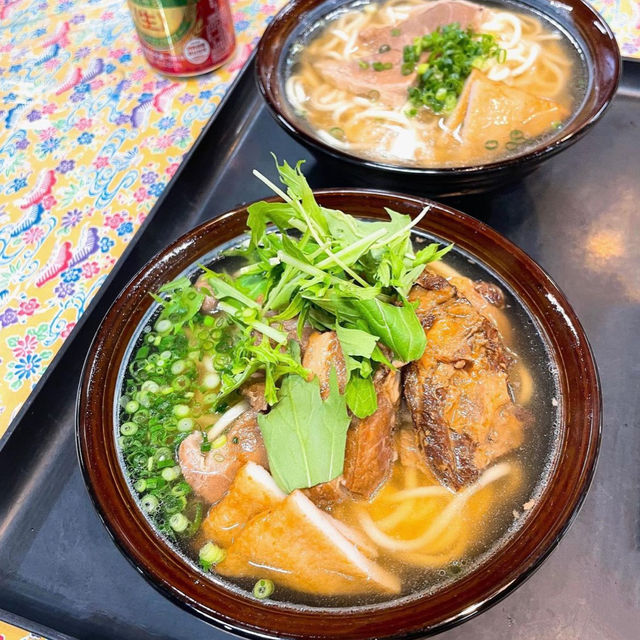 【宮古島】島の駅の中でむちむち美味しい宮古そば✨