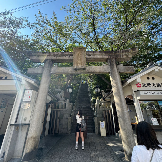 【兵庫県 神戸市】神戸市を一望できる北野天満神社 