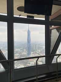 The best view of Kuala Lumpur from KL Tower!
