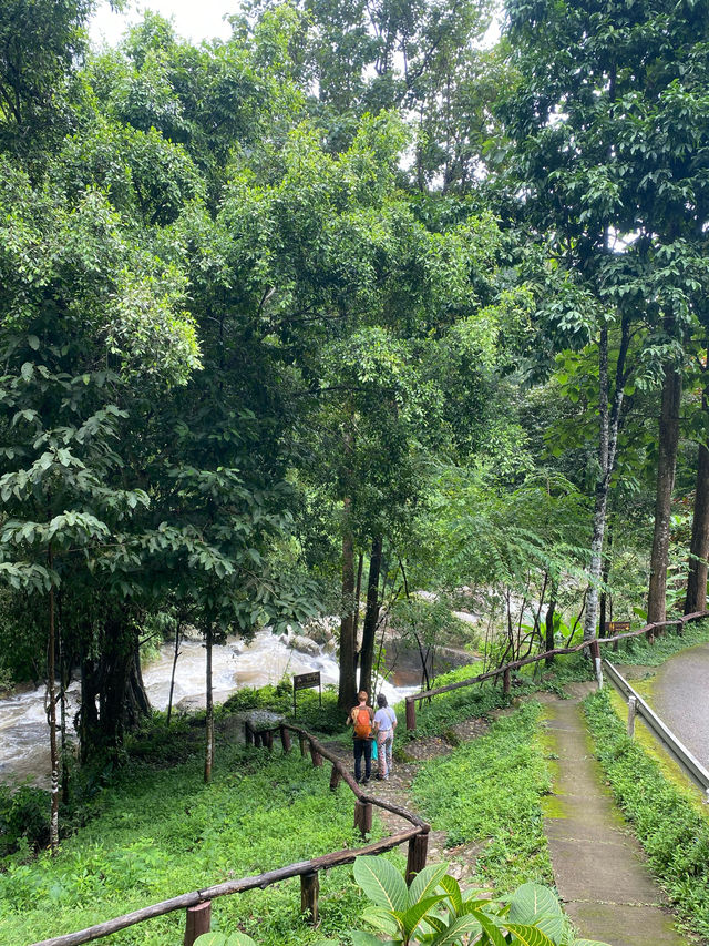 น้ำตกวชิรธาร | เชียงใหม่ 🌳🪨🌧️🌿