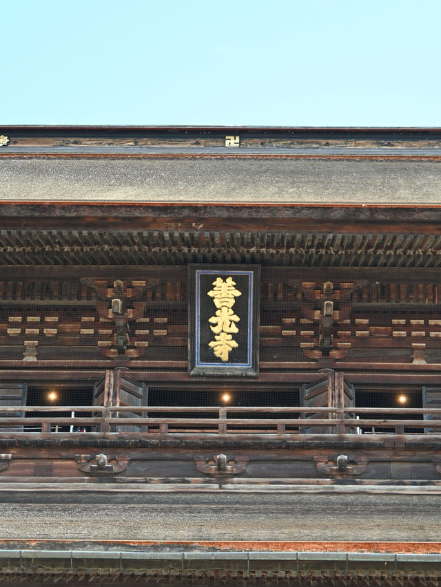 【長野】国宝にも指定されているスポット！善光寺