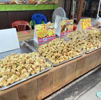 ตลาดสามชุก สุพรรณบุรีมี ของอร่อย