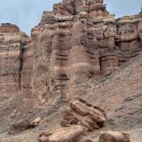 Charyn Canyon at its best as natural wonders