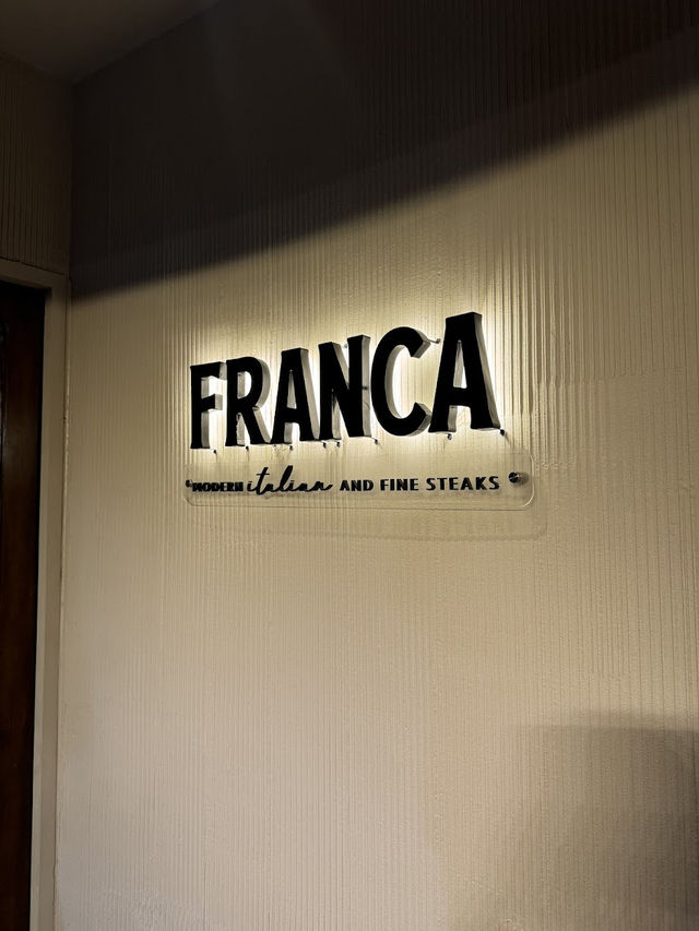 📌🍕🍹Franca | Modern Italian and Fine Steaks