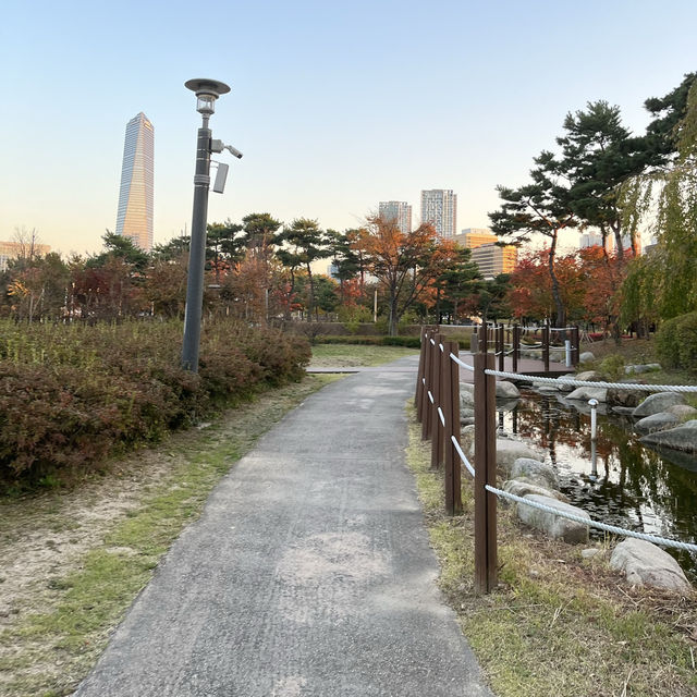 🍂🍁가을에 산책하기 좋은곳 - 송도 센트럴파크🌳
