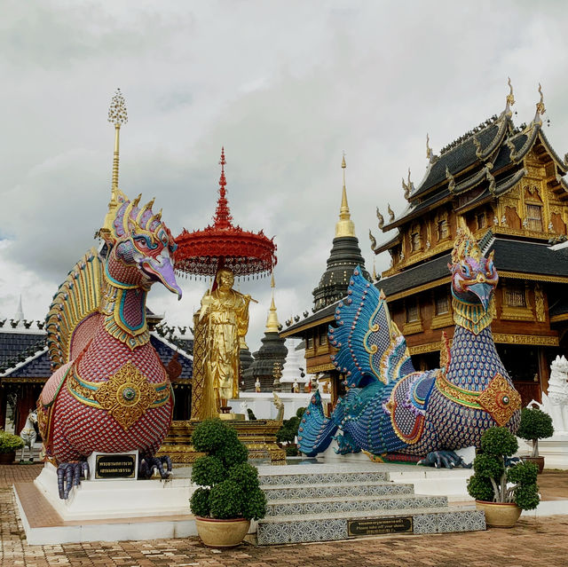 อลังการ “วัดเด่นสะหลีศรีเมืองแกน” 