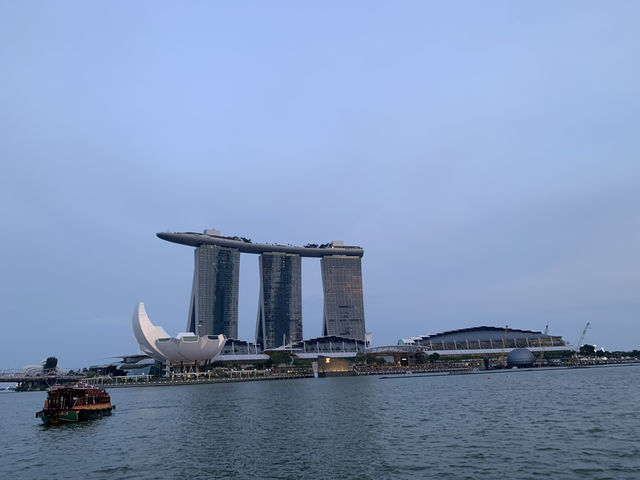 Marina Bay เดินเล่น ชมไฟ ที่สิงคโปร์