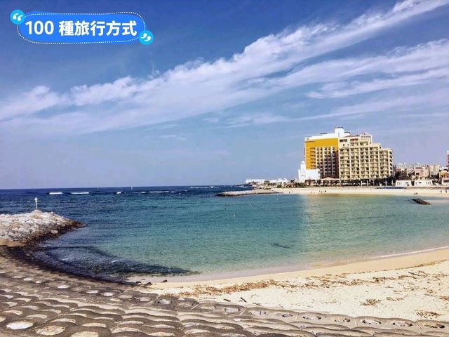 日本沖繩-欣賞夕陽與購物玩樂的北谷落日沙灘