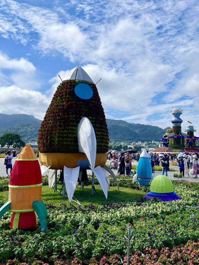 台中 2024國際花毯節