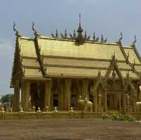 The only one golden Chapel in Thailand