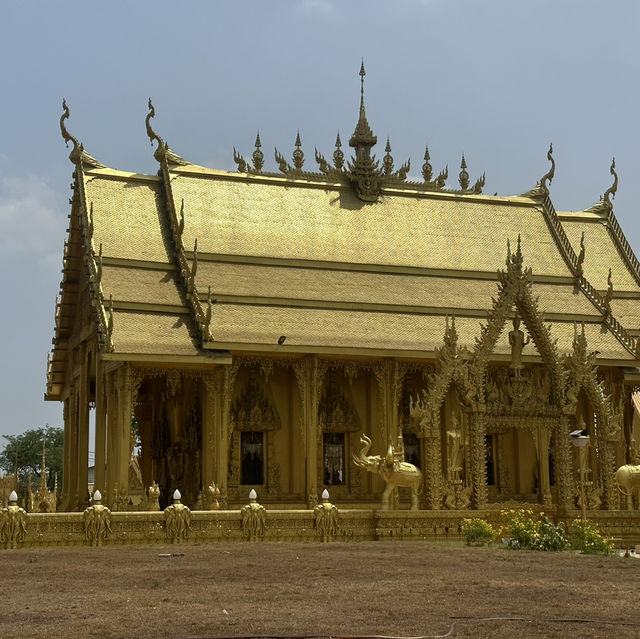 The only one golden Chapel in Thailand