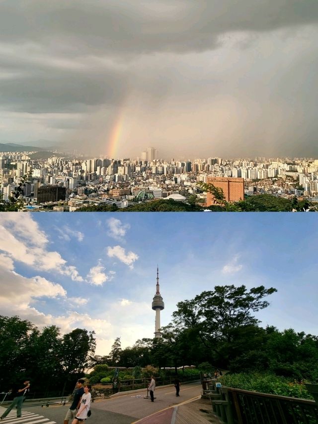 🇰🇷 Seoul Skyline from Namsan Observatory