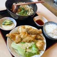 【別府】サクサクとり天✨熱熱ごぼ天✨別府ランチはココ⭐️