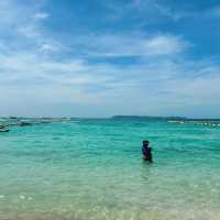 #หาดเทียน #เกาะล้าน #ช่วงนี้น้ำใสมาก