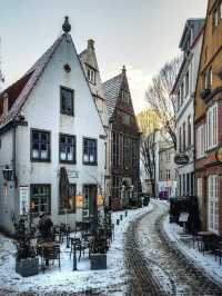Old town of be bremen Germany 
