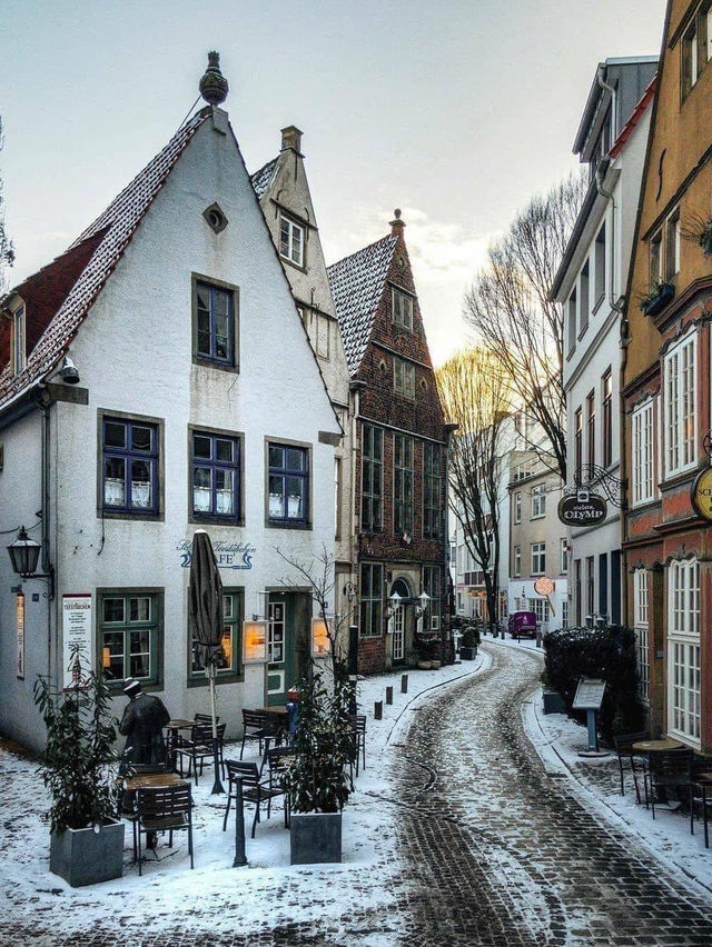 Old town of be bremen Germany 