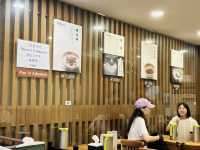อากาศเย็นนั่งกินเกี๊ยว- myeongdong Kyoja