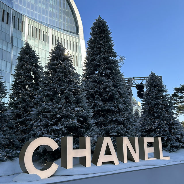 크리스마스 분위기로 물든 쇼핑몰, 롯데월드타워🎄