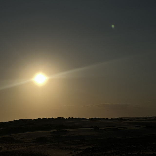 Sunset Serenade at Anna Bay Sand Dunes