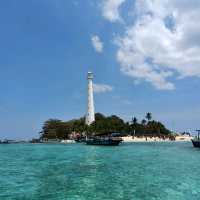 Picturesque Belitung Island in Indonesia