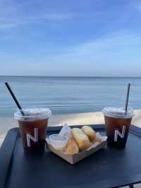 ร้านกาแฟ ริมหาดวอนนภา ที่บรรยากาศดีมากที่สุด 🏝️