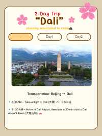 2-Day Trip to Dali!
