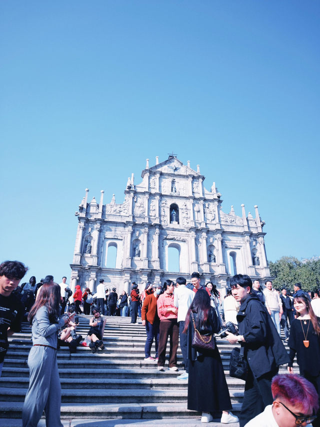 澳門🇲🇴 ｜世界文化遺產：大三巴牌坊🌟