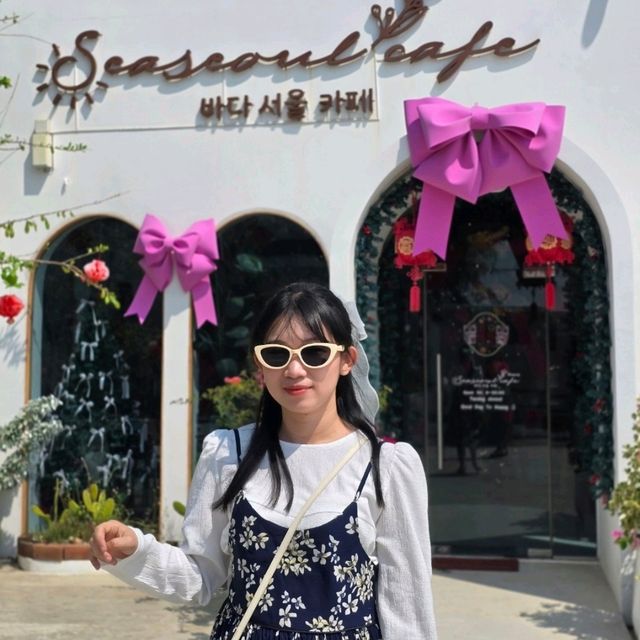 seaseoul คาเฟ่ดีริมทะเล ตกแต่งร้านน่ารัก😍🏖